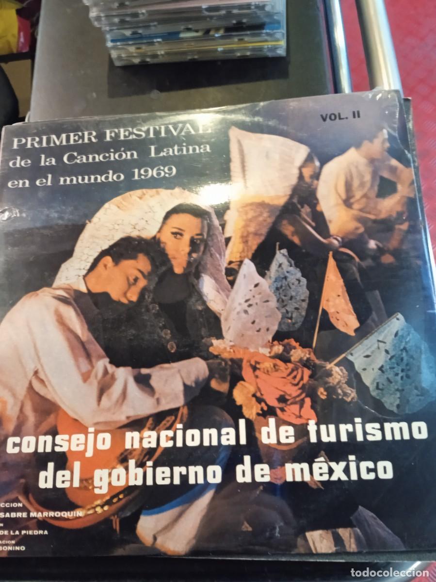 Discos de vinilo: PRIMER FESTIVAL DE LA CANCI&Oacute;N LATINA EN EL MUNDO 1969- VOL 2. LP. MINT, PRECINTADO.