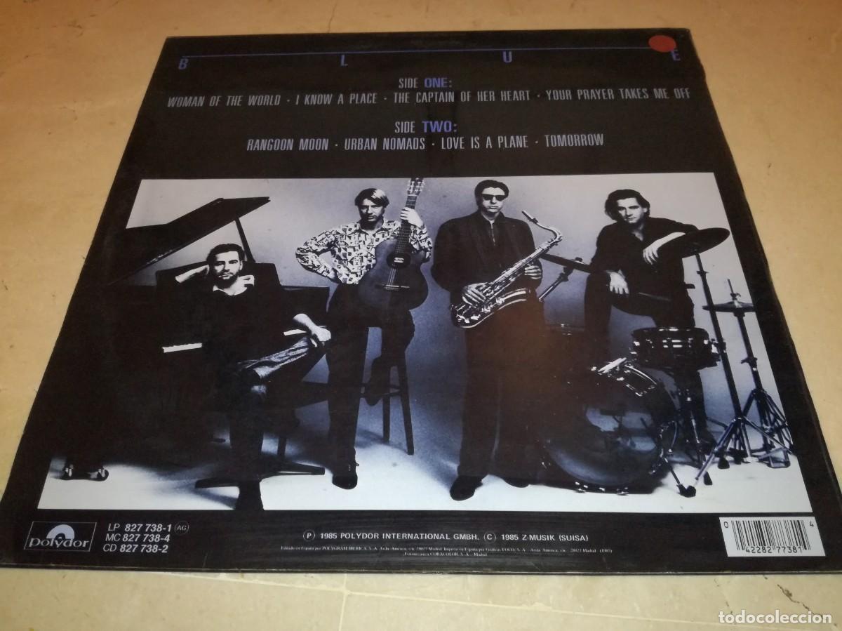 Discos de vinilo: DOUBLE-BLUE-ORIGINAL ESPA&Ntilde;OL 1986 - Foto 2