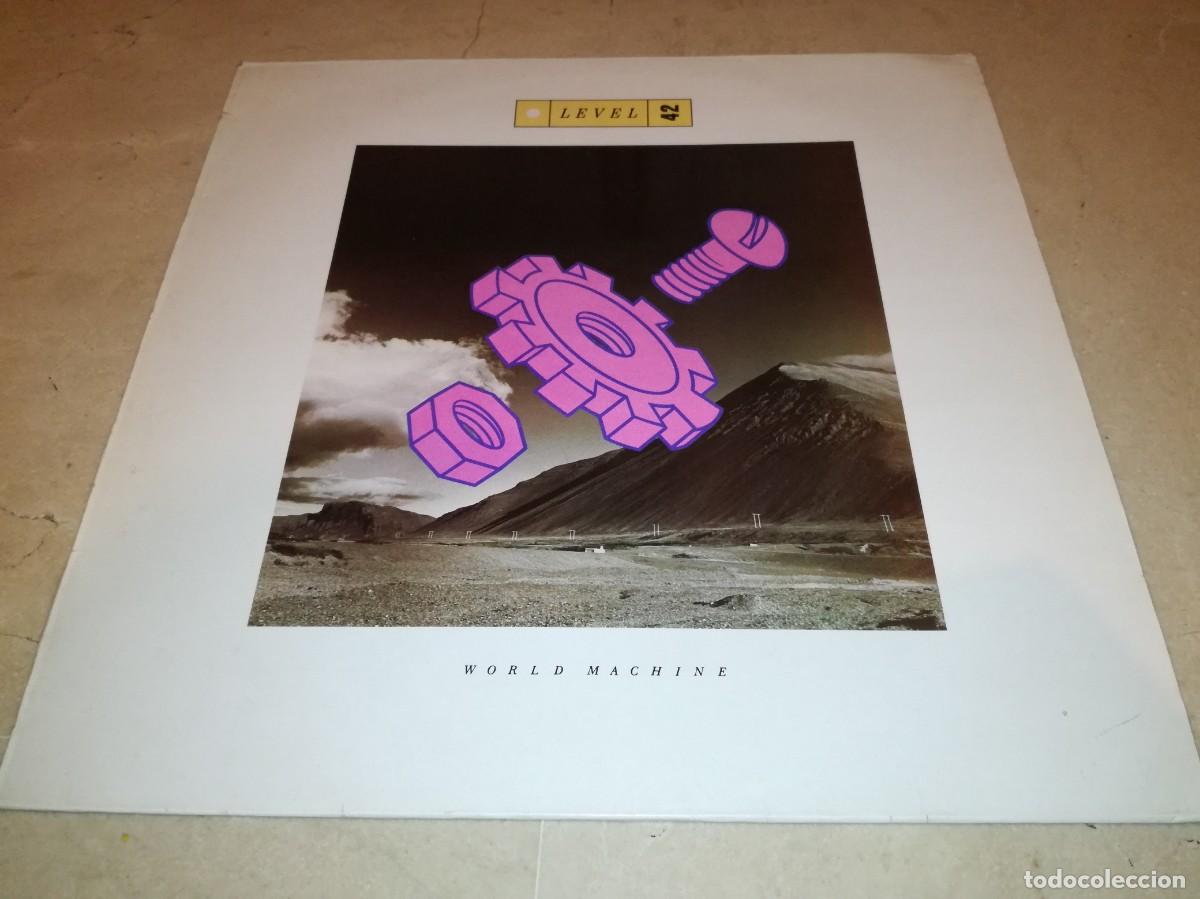 Discos de vinilo: LEVEL 42-WORLD MACHINE-CONTIENE ENCARTE-ORIGINAL ESPA&Ntilde;OL 1985