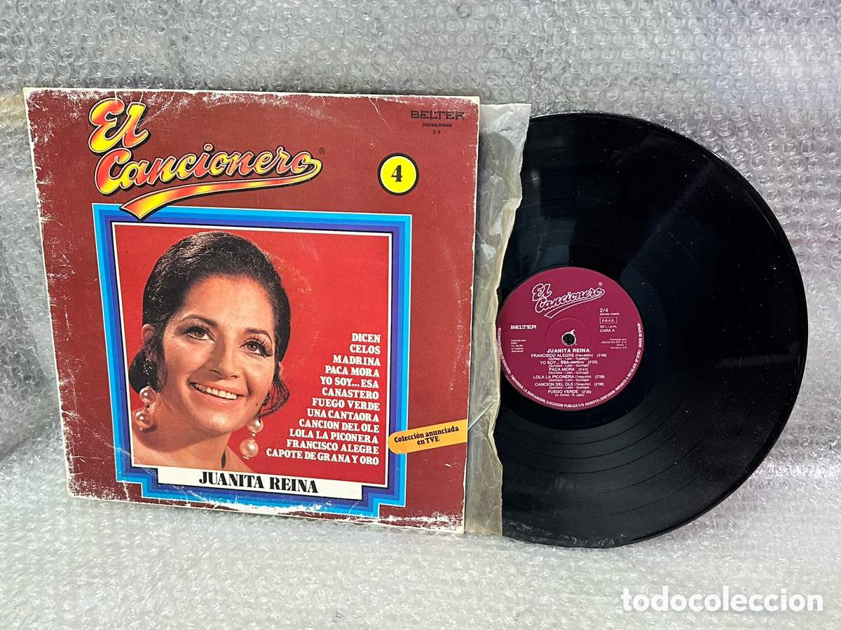 Disques de vinyle: Vinilo JUANITA REINA EL CANCIONERO VINTAGE