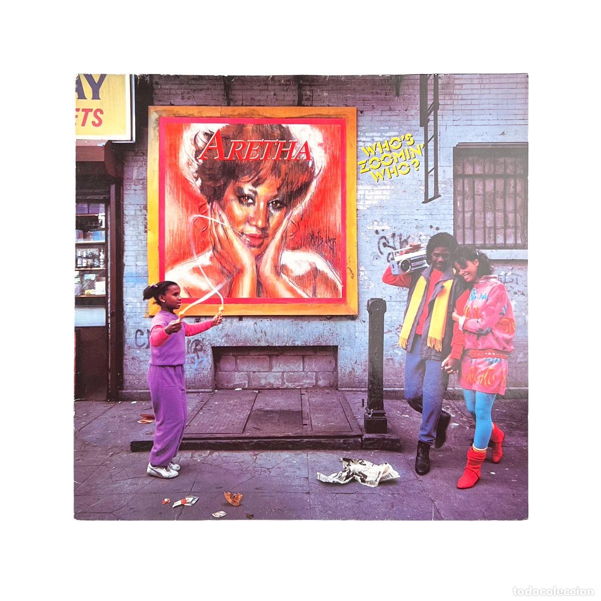 Discos de vinilo: LP. Aretha Franklin. Who's Zoomin' Who? (VG+/VG+)