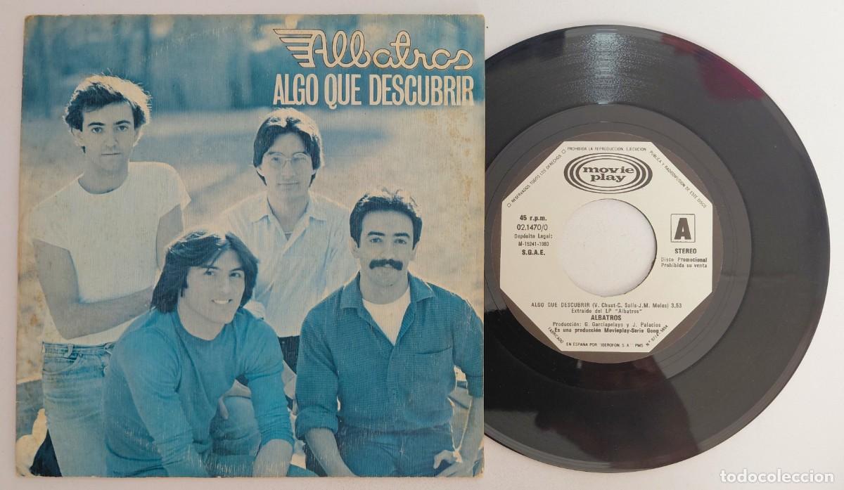 Discos de vinilo: ALBATROS ALGO QUE DESCUBRIR/ALGO NUEVO MOVIEPLAY GONG 1980 PROMOCIONAL