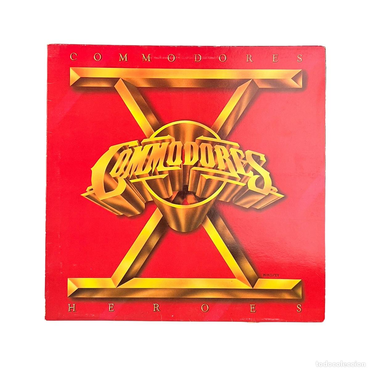 Discos de vinilo: LP. Commodores. Heroes (VG+/G+)
