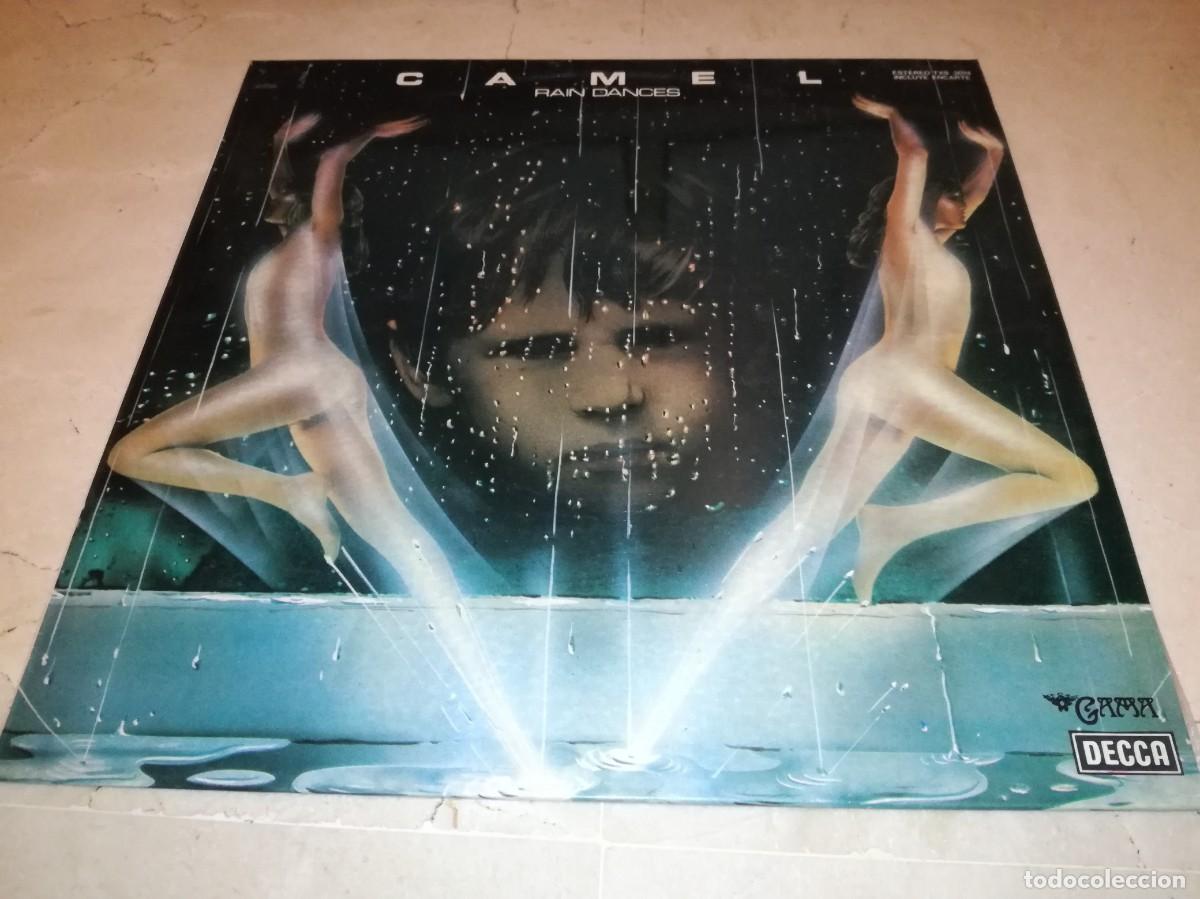 Discos de vinilo: CAMEL-RAIN DANCES-CONTIENE ENCARTE-ORIGINAL ESPA&Ntilde;OL 1977