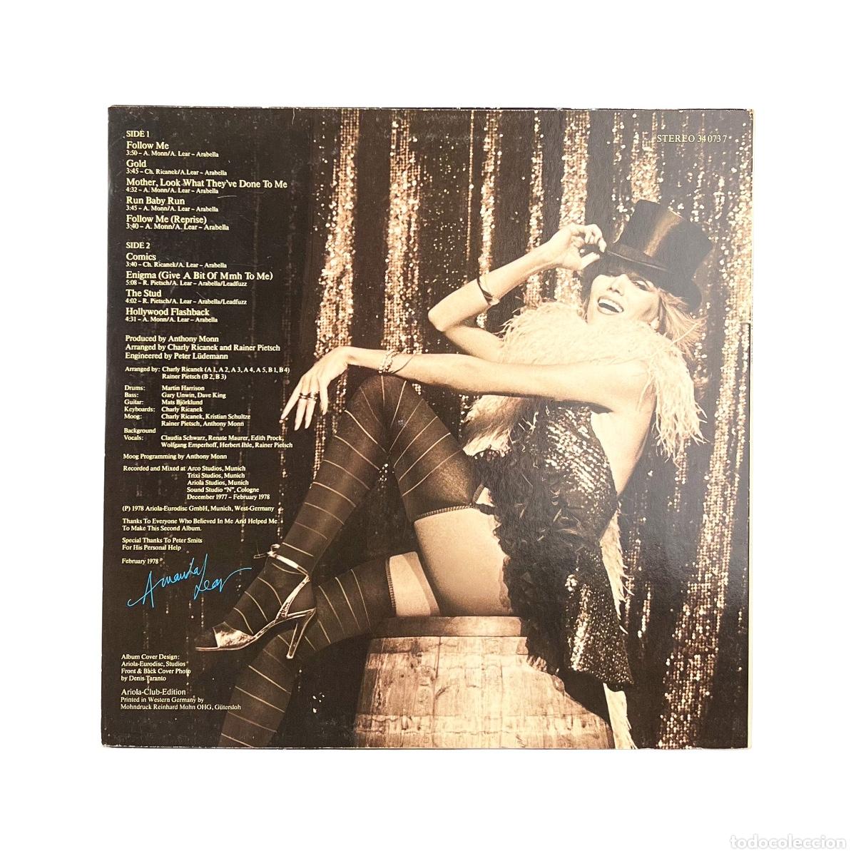 Discos de vinilo: LP. Amanda Lear. Sweet Revenge (VG/VG) - Foto 2