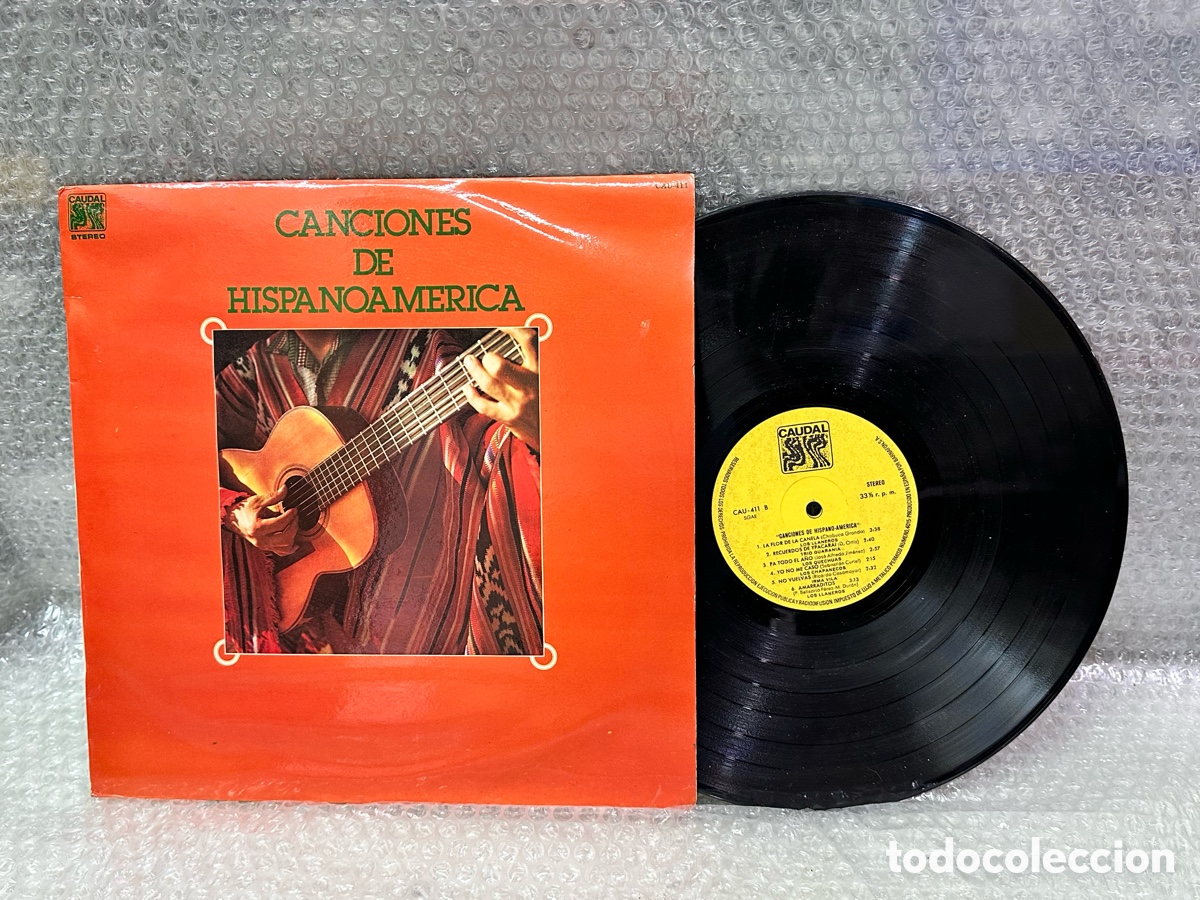 Disques de vinyle: Vinilo CANCIONES DE HISPANOAMERICA vintage