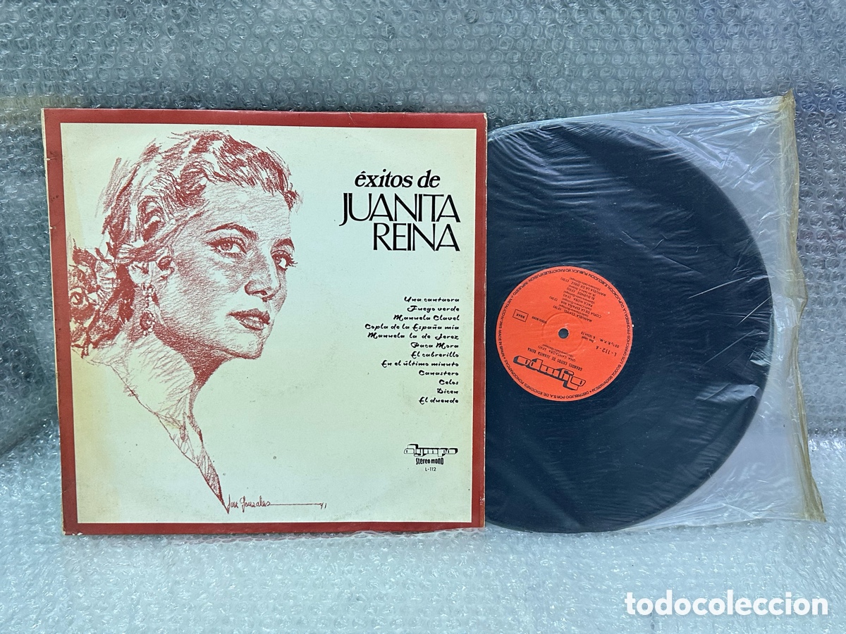 Disques de vinyle: Vinilo &eacute;xitos de JUANITA RENA vintage
