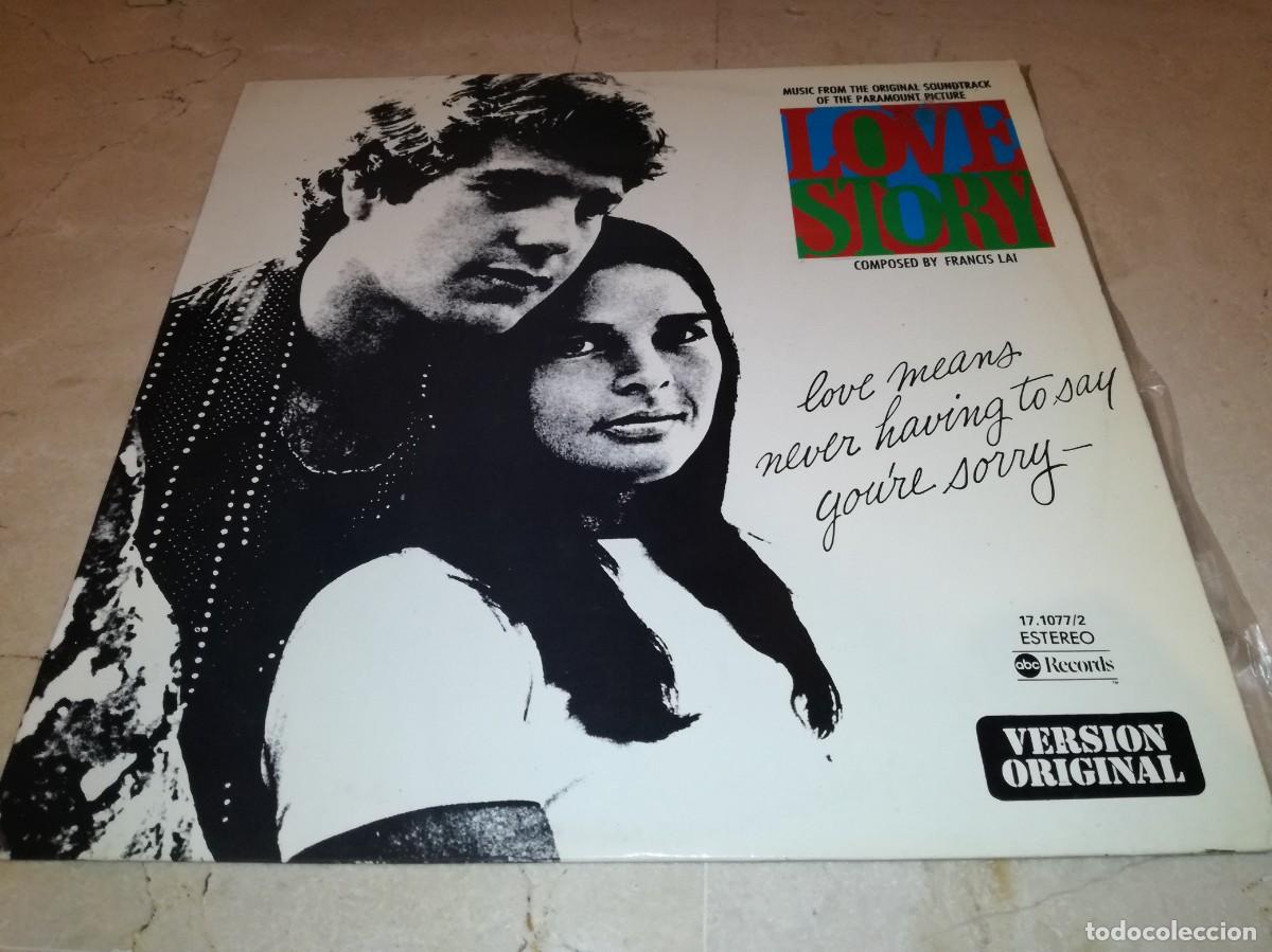 Discos de vinilo: BSO DE LA PELICULA LOVE STORY-ORIGINAL ESPA&Ntilde;OL 1976-EN MUY BUEN ESTADO