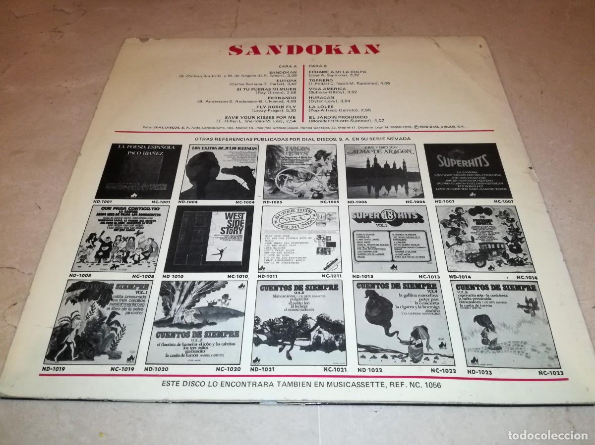 Discos de vinilo: SANDOKAN-ORIGINAL 1976 - Foto 2