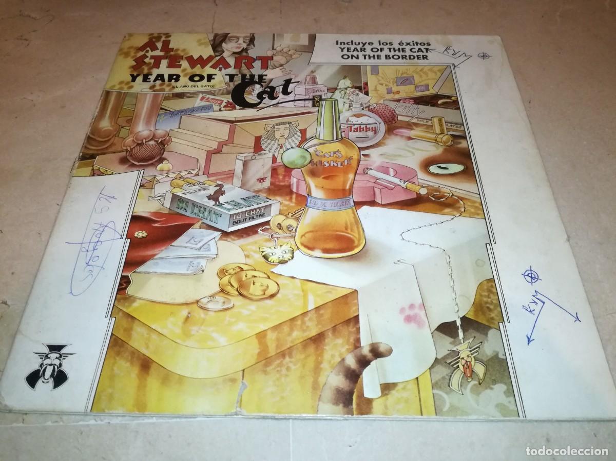 Discos de vinilo: AL STEWART-YEAR OF THE CAT (EL A&Ntilde;O DEL GATO)-GATEFOLD-ORIGINAL ESPA&Ntilde;OL 1976