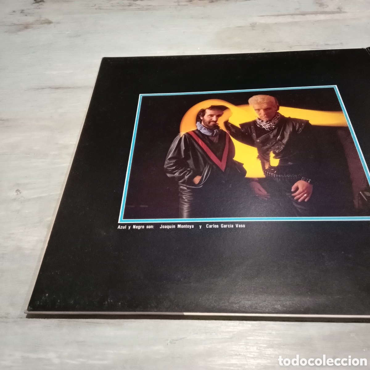 Discos de vinilo: AZUL Y NEGRO - SUSPENSE - LP GATEFOLD - Foto 4