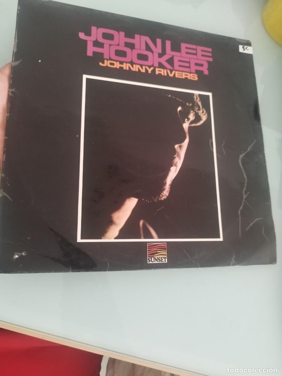 Discos de vinilo: Johnny Rivers &ndash; John Lee Hooker. Vinilo lp. - Foto 1