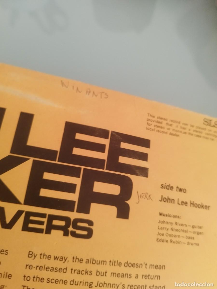 Discos de vinilo: Johnny Rivers &ndash; John Lee Hooker. Vinilo lp. - Foto 3