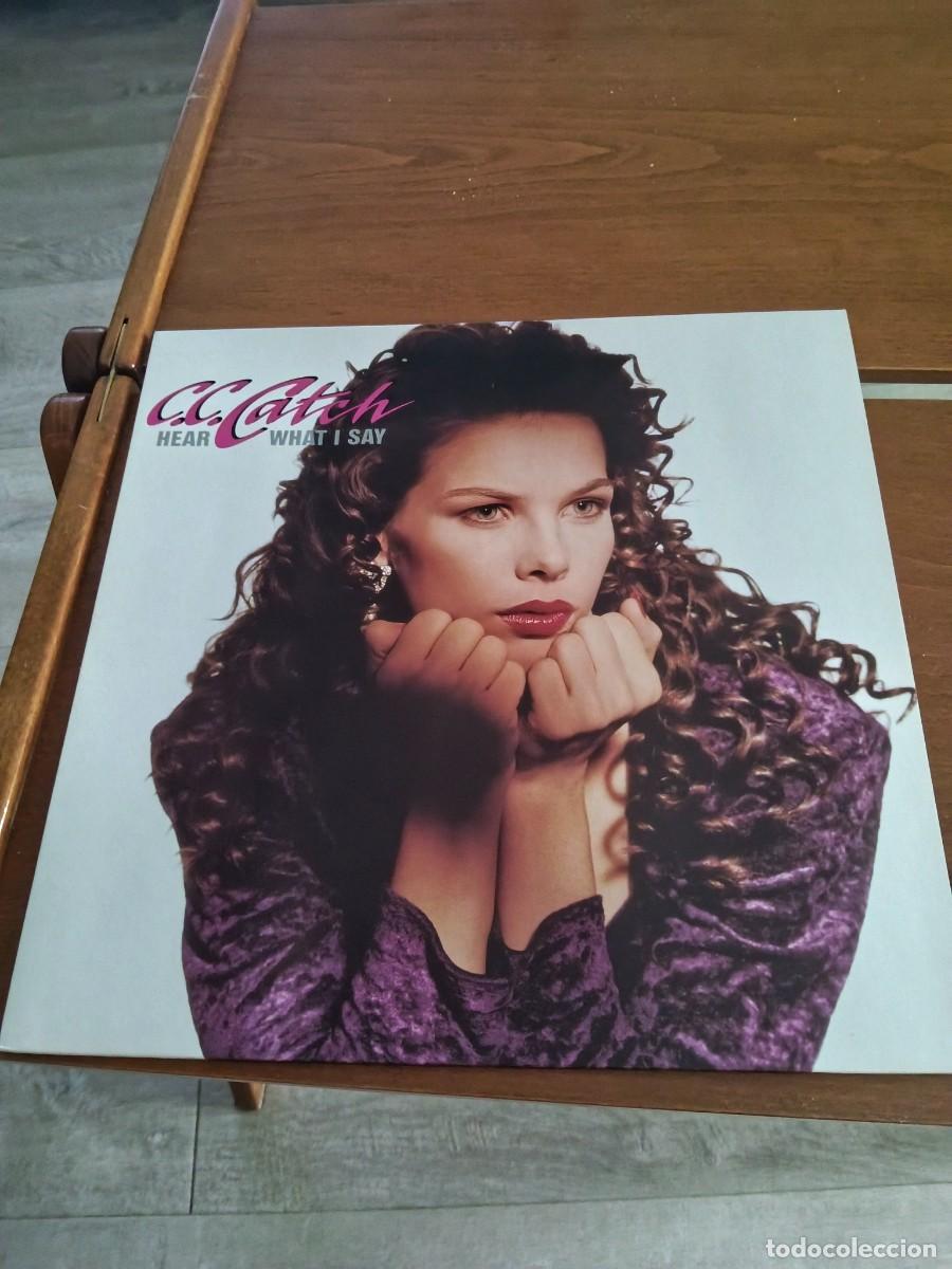 Discos de vinilo: RAR LP 33. C.C.ATCH. HEAR WHAT I SAY