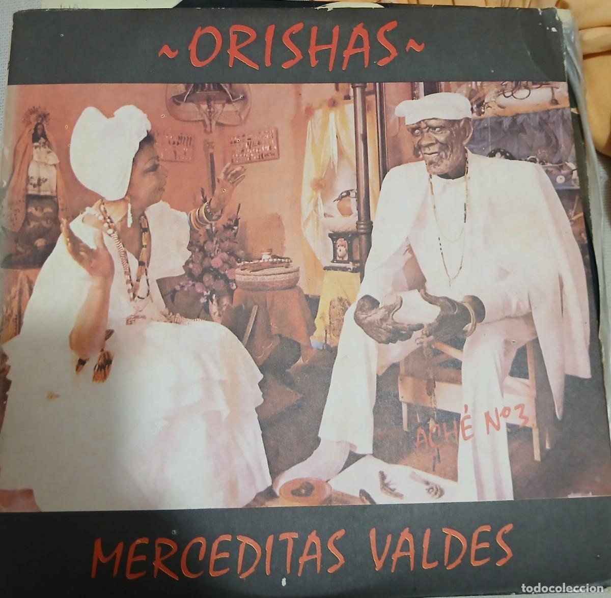 Discos de vinilo: Merceditas Valdes &ndash; Orishas - LP AREITO 1989