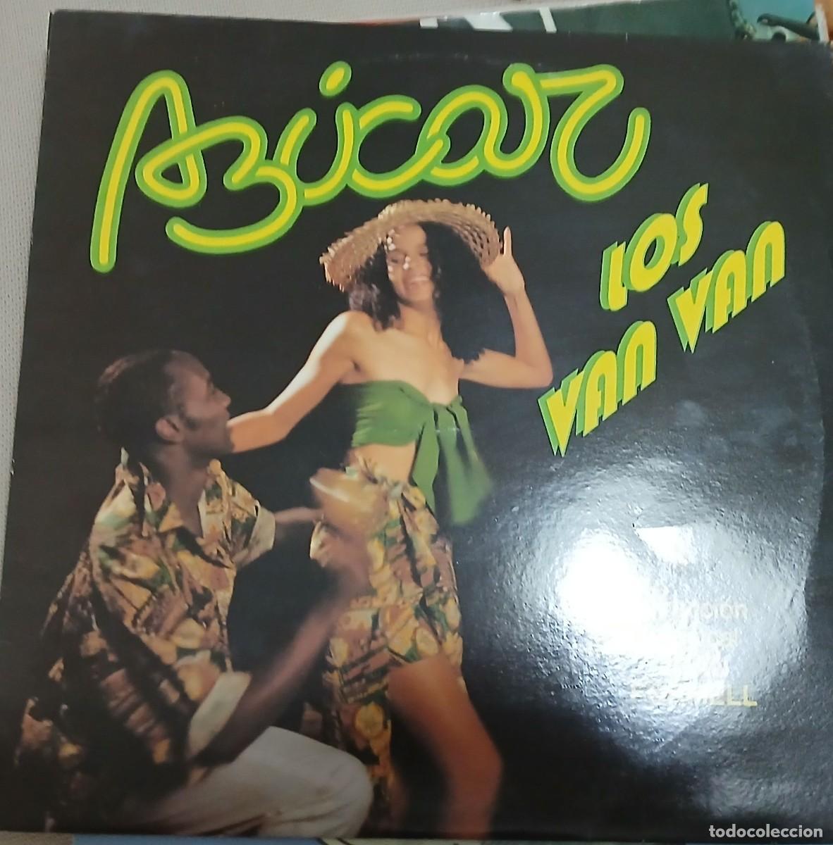 Discos de vinilo: Los Van Van &ndash; Az&uacute;car - LP 1992 - Foto 1