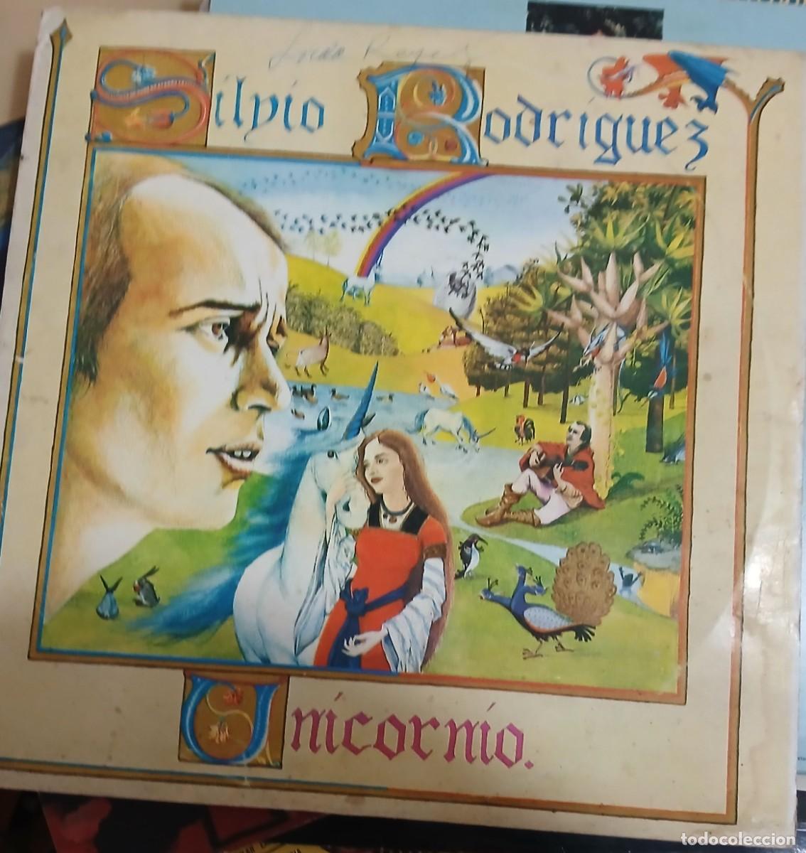 Discos de vinilo: Silvio Rodr&iacute;guez &ndash; Unicornio - LP 1982
