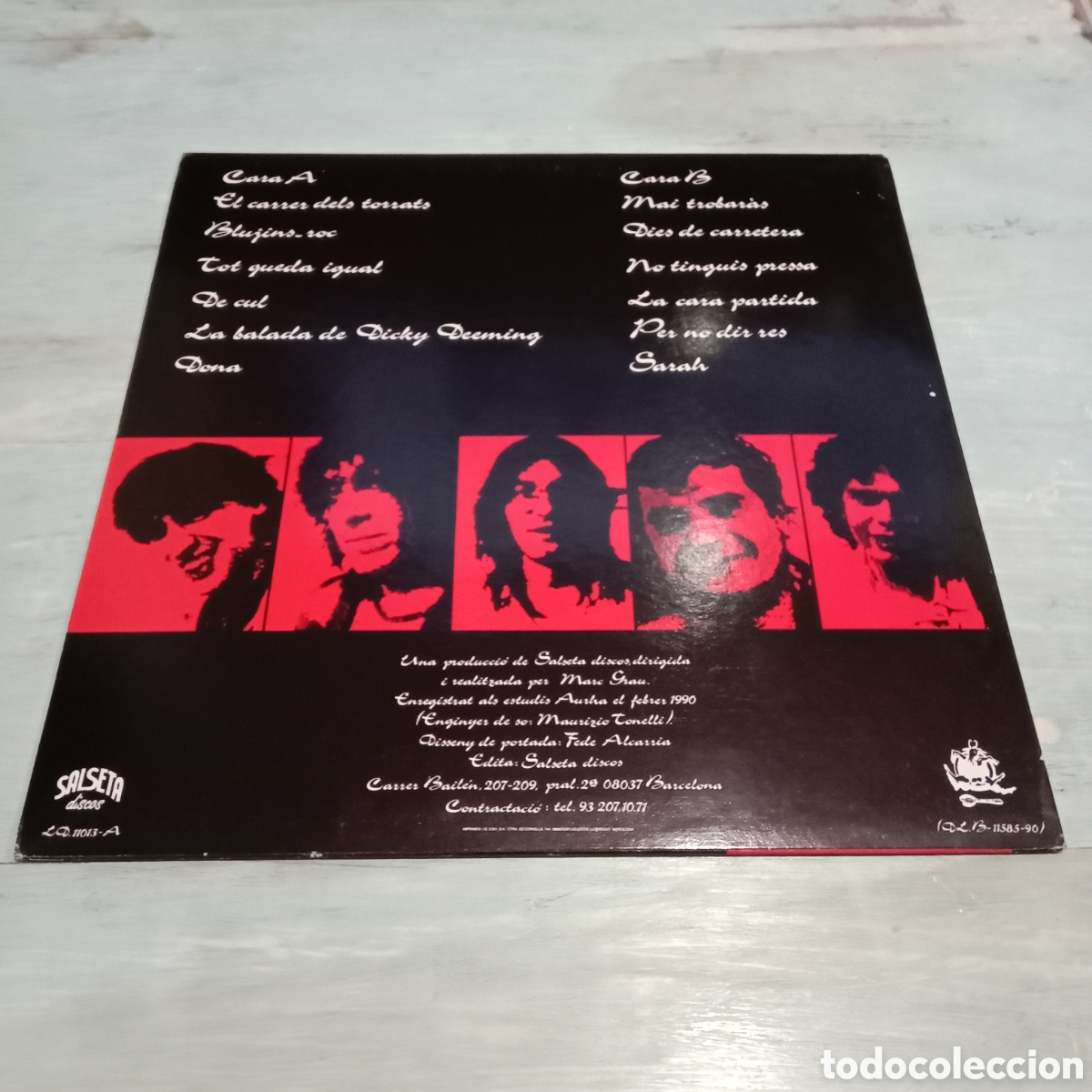 Discos de vinilo: SOPA DE CABRA - LA RODA - LP - Foto 2