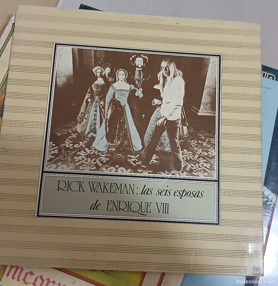 Discos de vinilo: Rick Wakeman &ndash; Rick Wakeman's Criminal Record - LP 1977