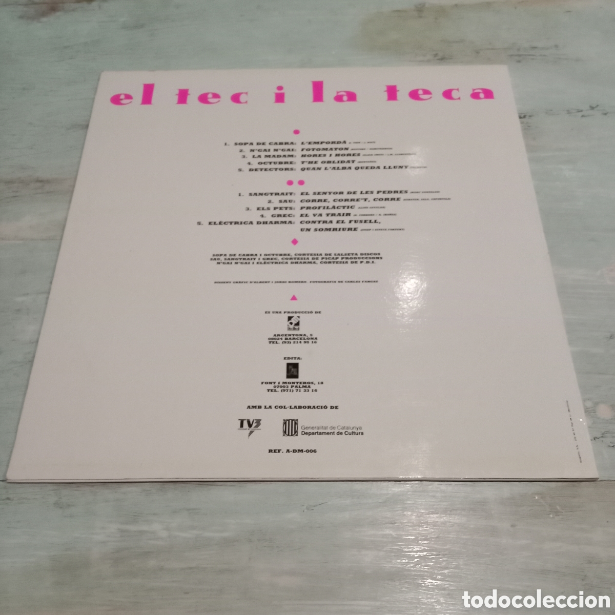 Discos de vinilo: LOTE EL TEC I LA TECA - 3 LP - Foto 4