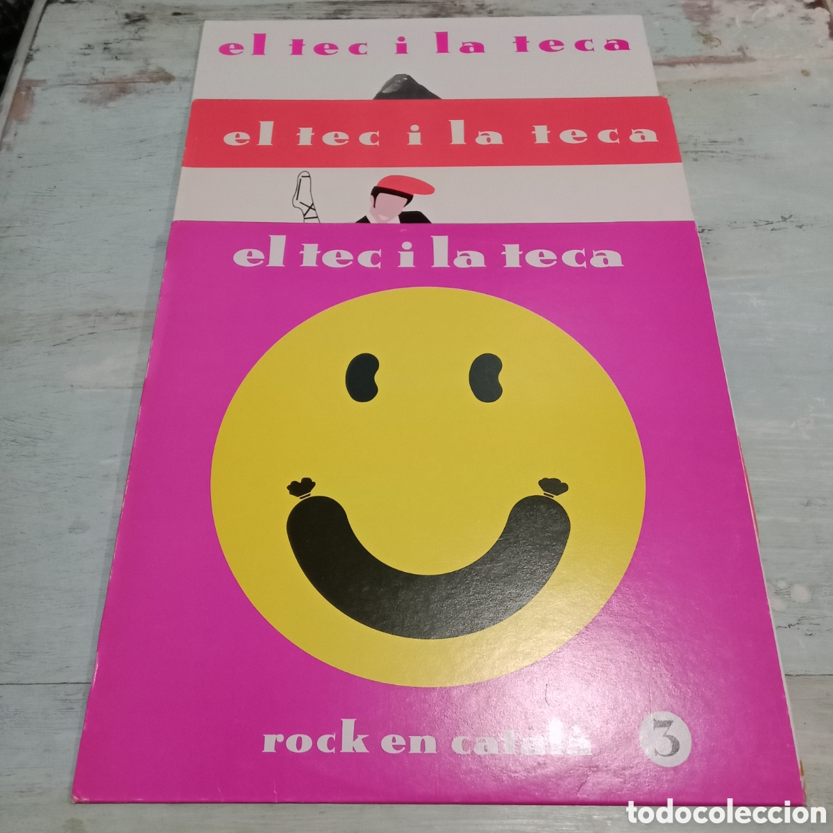 Discos de vinilo: LOTE EL TEC I LA TECA - 3 LP - Foto 1