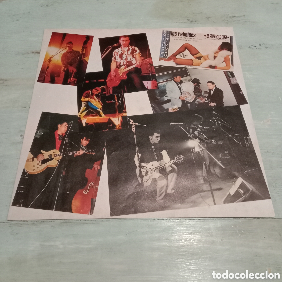 Discos de vinilo: LOS REBELDES - HEROES - LP - Foto 3