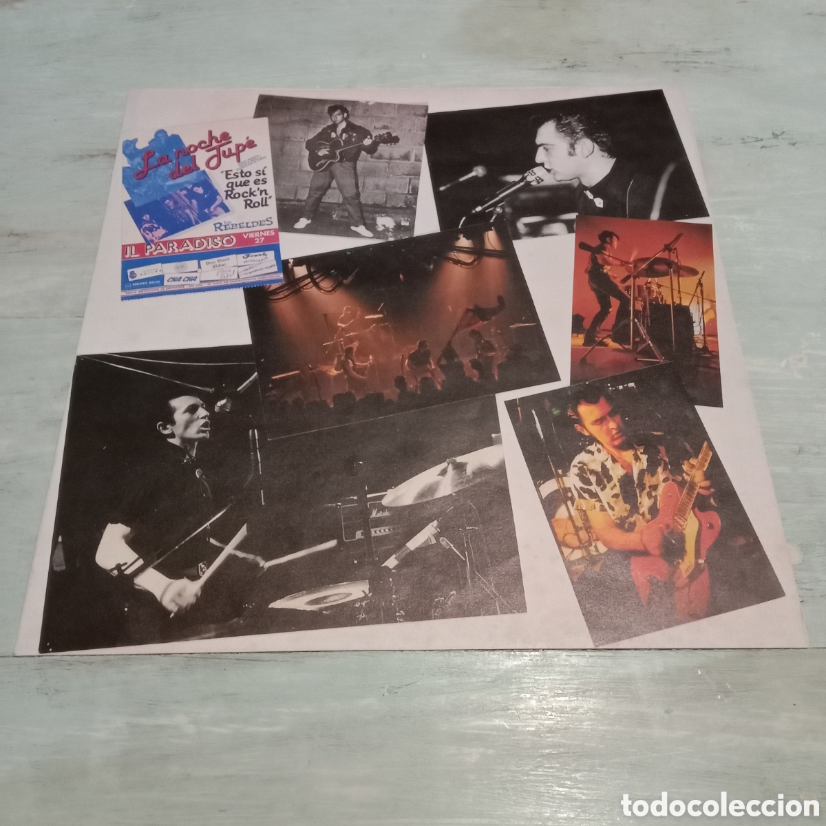 Discos de vinilo: LOS REBELDES - HEROES - LP - Foto 4