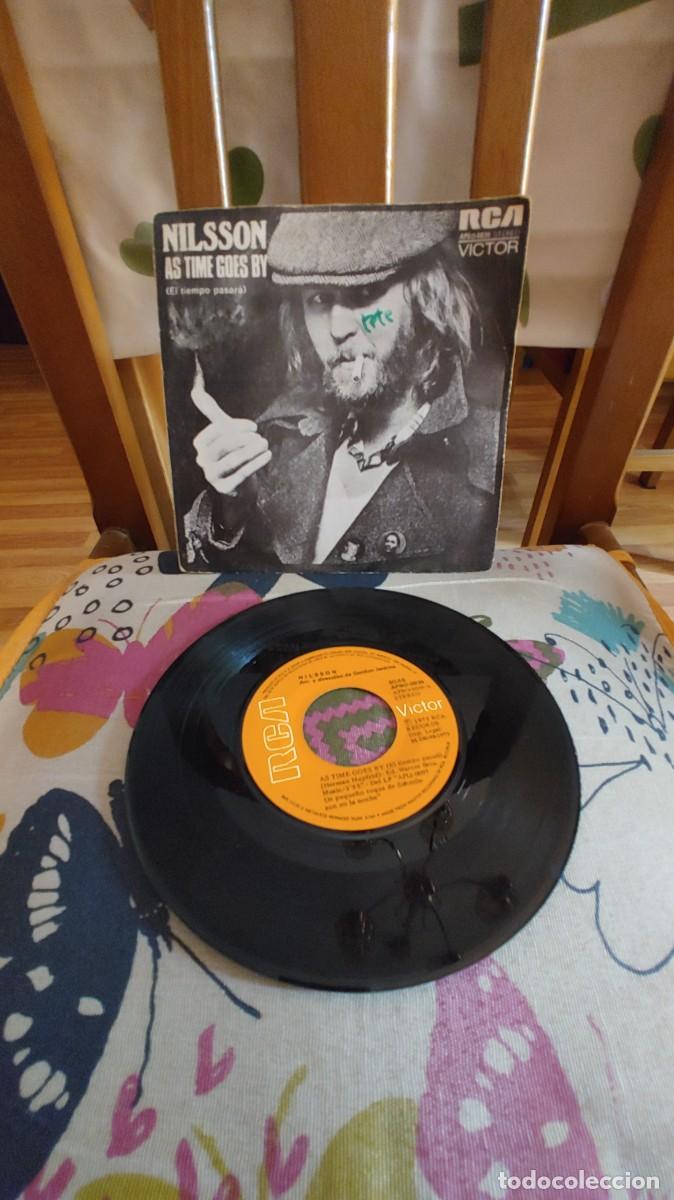 Discos de vinilo: NILSSON-SINGLE AS TIME GOES BY