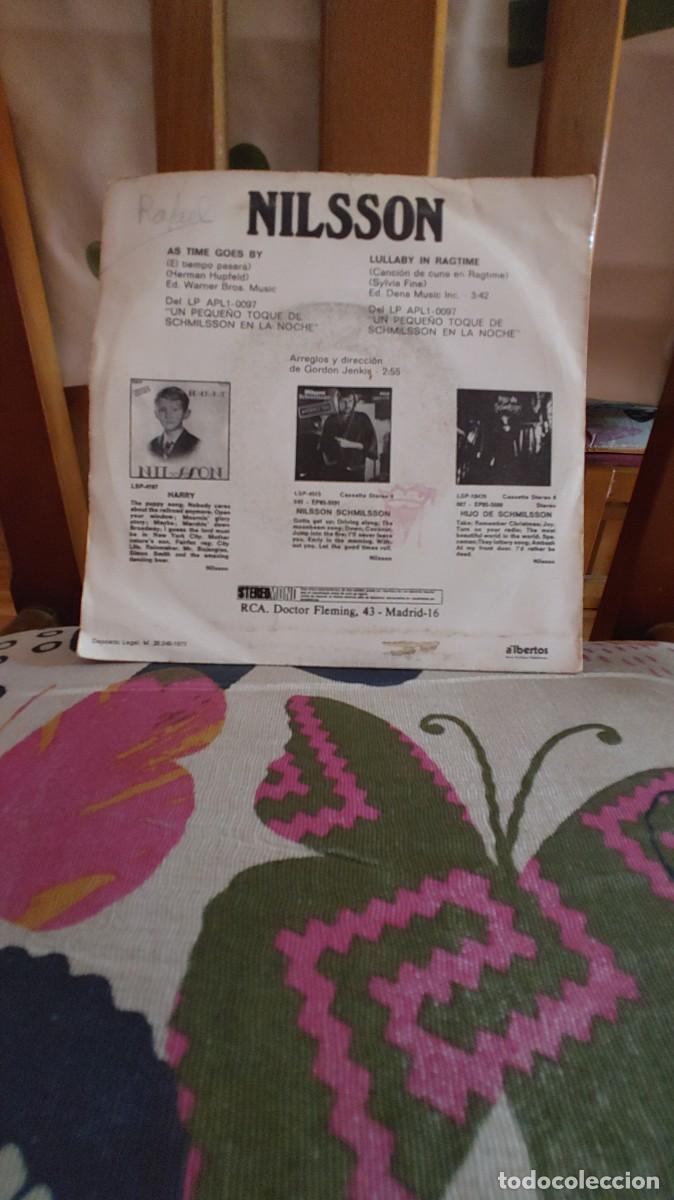 Discos de vinilo: NILSSON-SINGLE AS TIME GOES BY - Foto 2