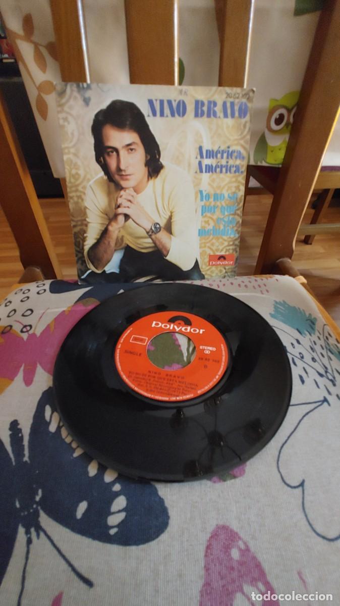 Discos de vinilo: NINO BRAVO-SINGLE AMERICA AMERICA