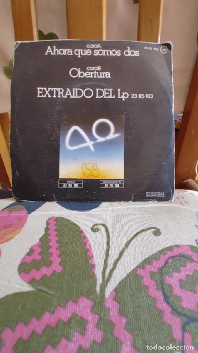 Discos de vinilo: NOEL SOTO-SINGLE AHORA QUE SOMOS DOS - Foto 2