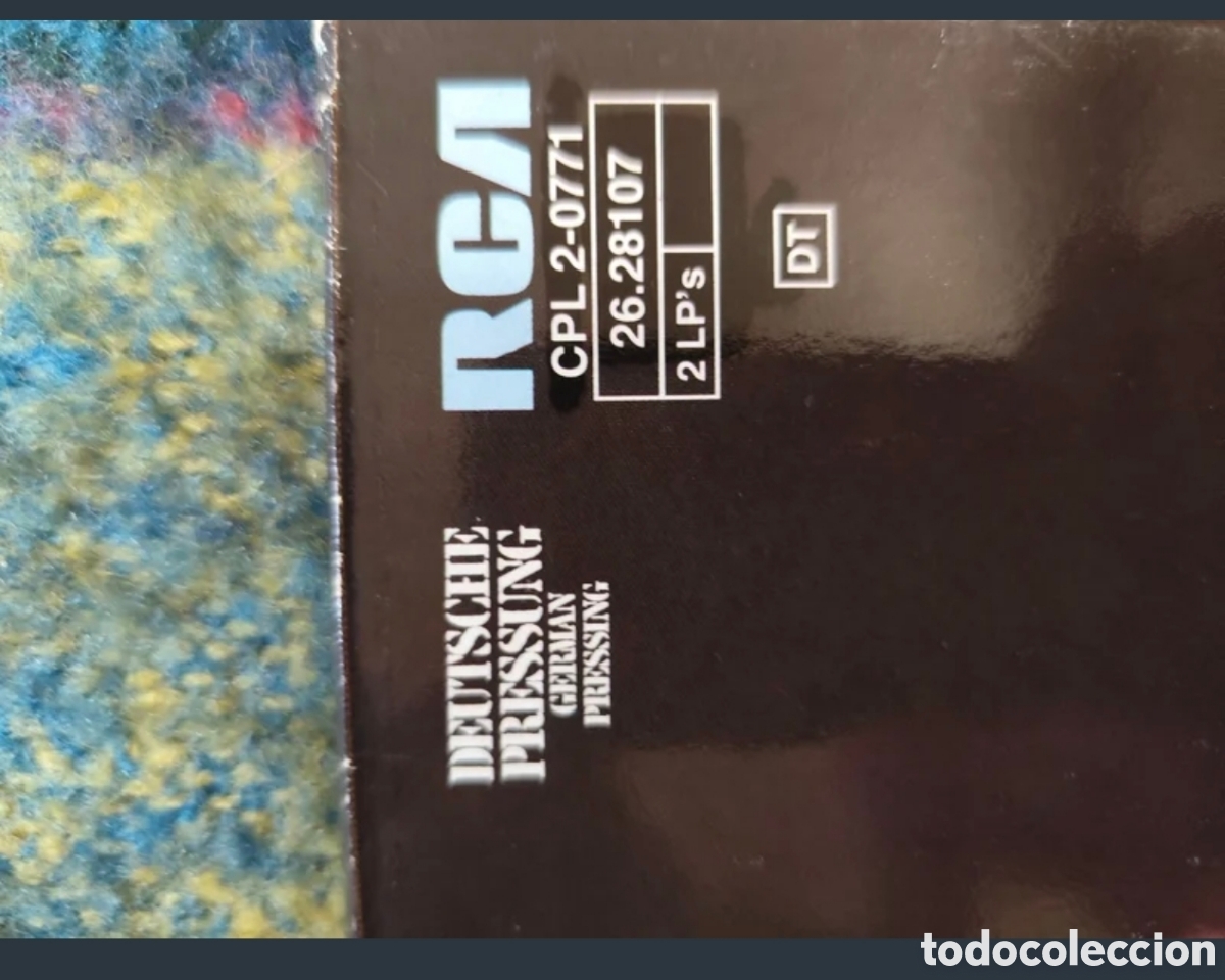 Discos de vinilo: David Bowie: David Live 1974 Alem&aacute;n - Foto 3
