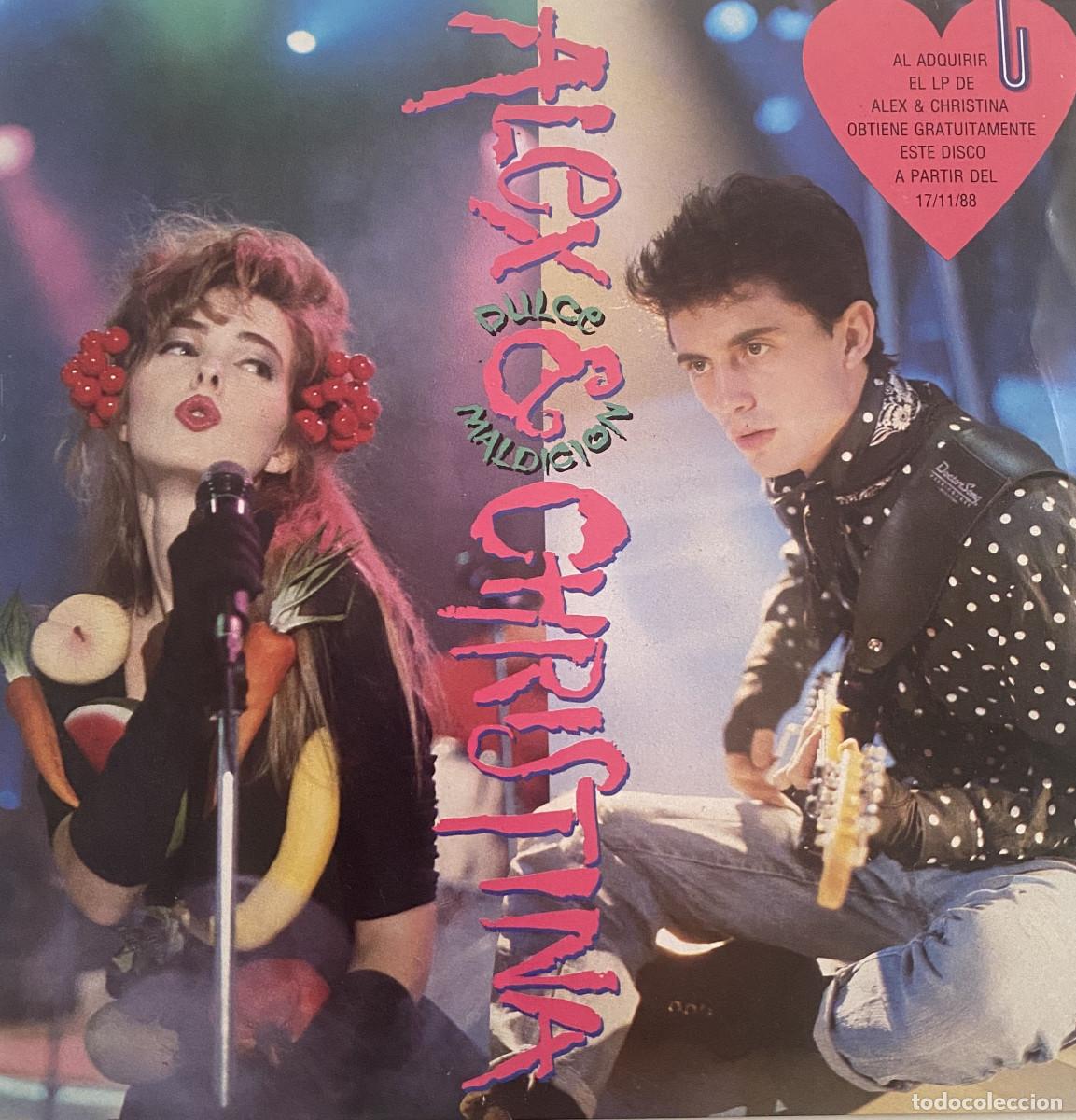 Discos de vinilo: ALEX & CHRISTINA - DULCE NALDICION - 1988 - WEA RECORDS - VER FOTOS