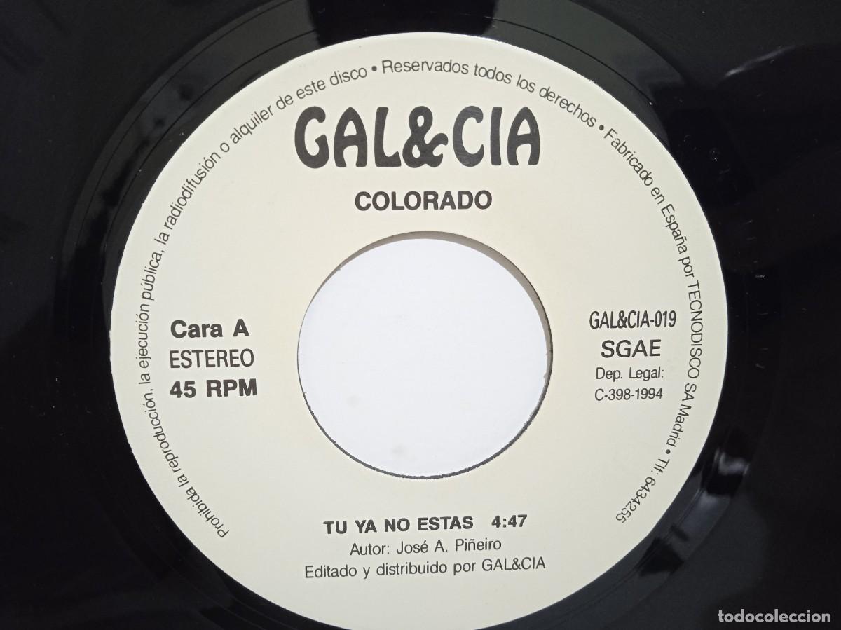 Discos de vinilo: Colorado - Extraido del LP &rdquo;Al Pie Del Ca&ntilde;&oacute;n&rdquo; - Single - 1994 - Foto 4