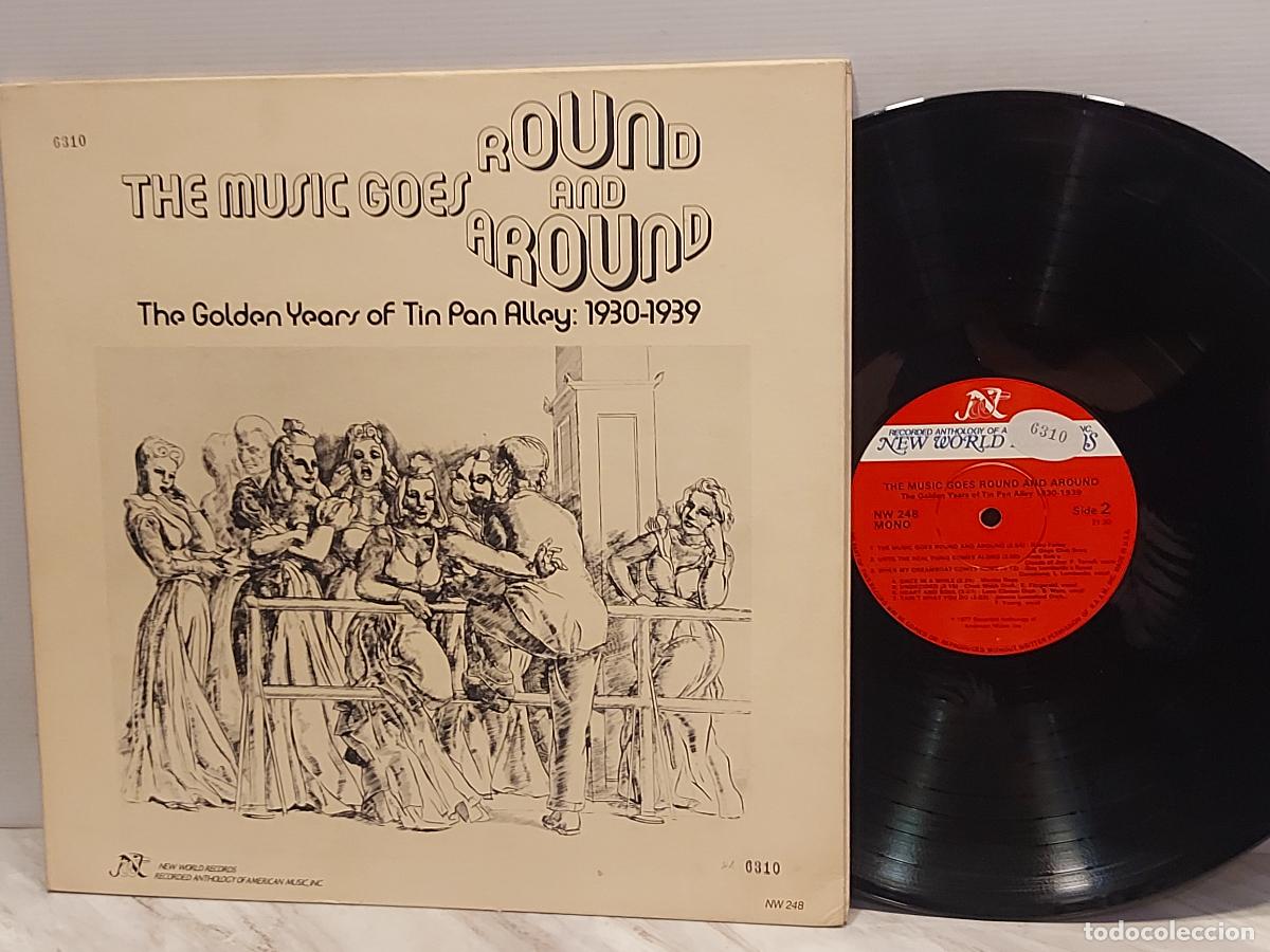 Discos de vinilo: THE MUSIC GOES ROUND AND AROUND | TIN PAN ALLEY 1930-39 | LP-N.W.R.-1977 | MBC. ***