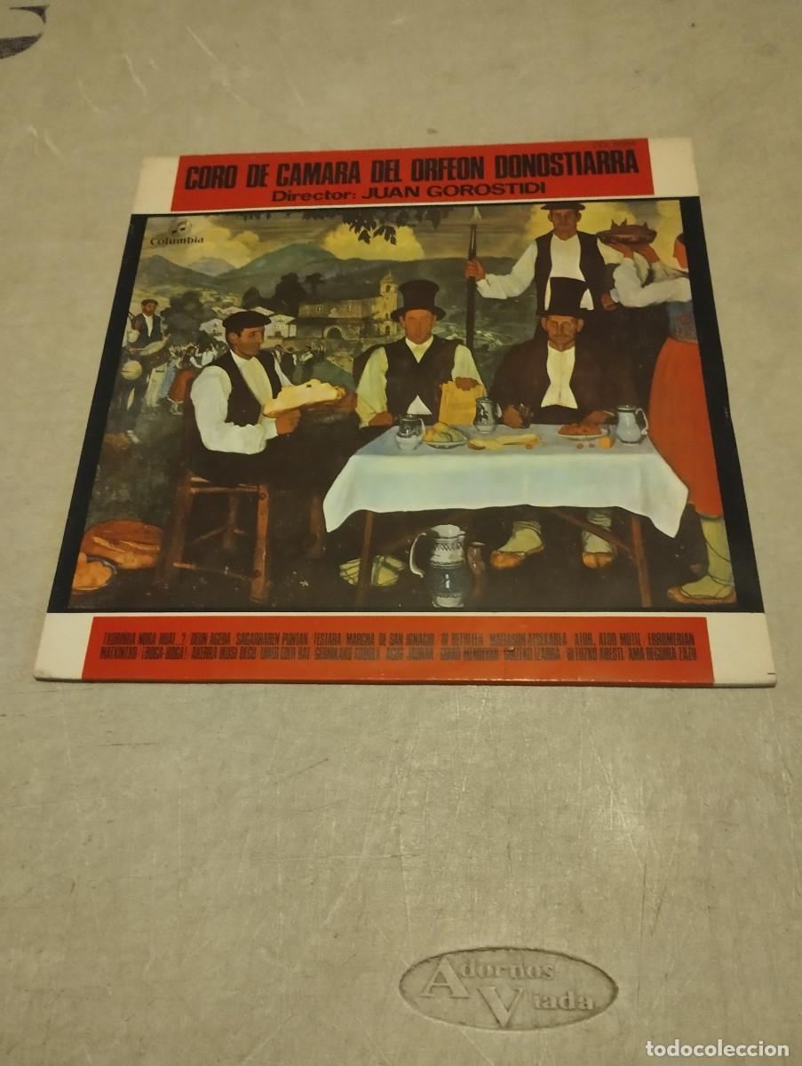 Discos de vinilo: CORO DE CAMARA ORFEON DONOSTIARRA 1958