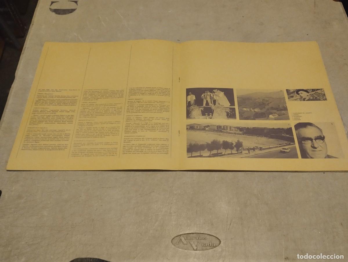 Discos de vinilo: EUSKAL MEZA LP 1971 + LIBRETO - Foto 2
