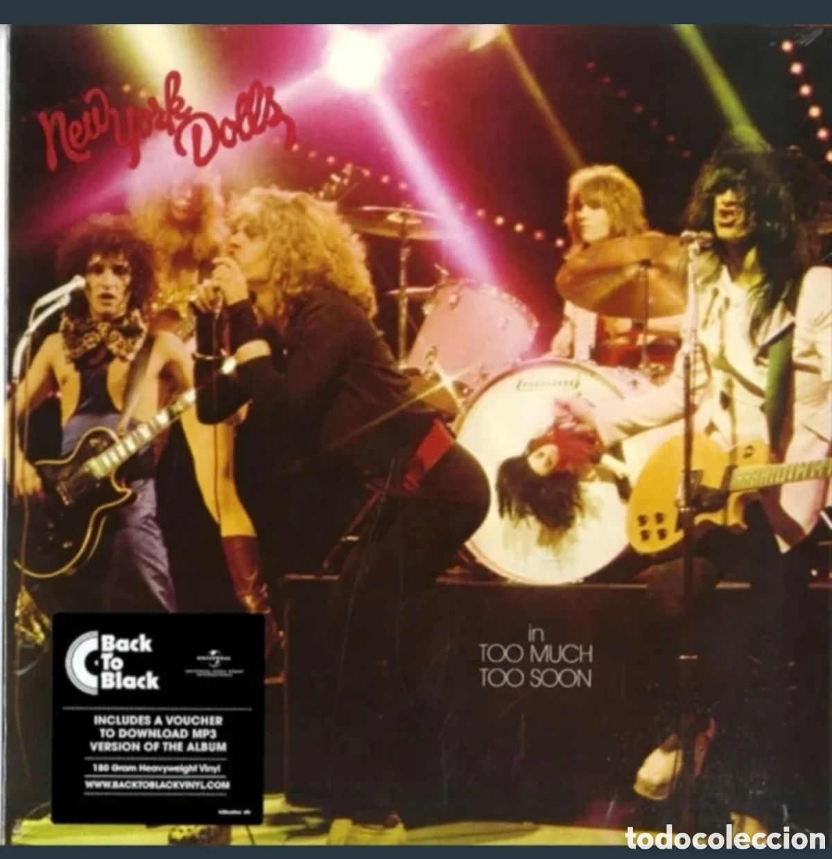 Discos de vinilo: New York Dolls: In Too Much Too Soon LP 2017