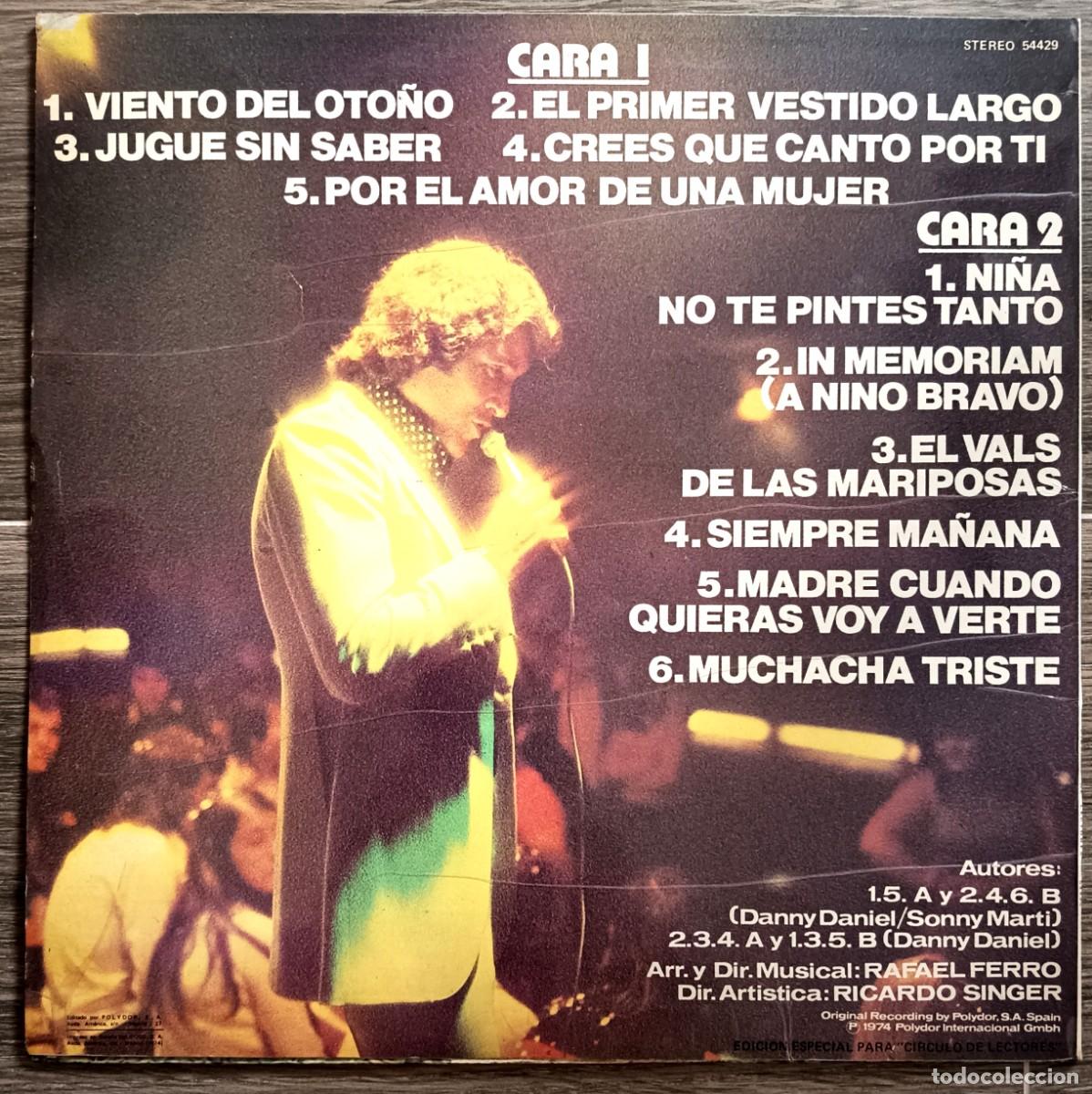 Discos de vinilo: DISCO LP DANNY DANIEL. CIRCULO DE LECTORES. POLYDOR - Foto 2