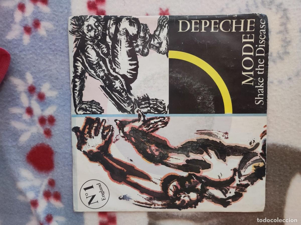 Discos de vinilo: Depeche mode - shake the disease (single 7&rdquo; 1985 - edici&oacute;n mute 7 mute 037)