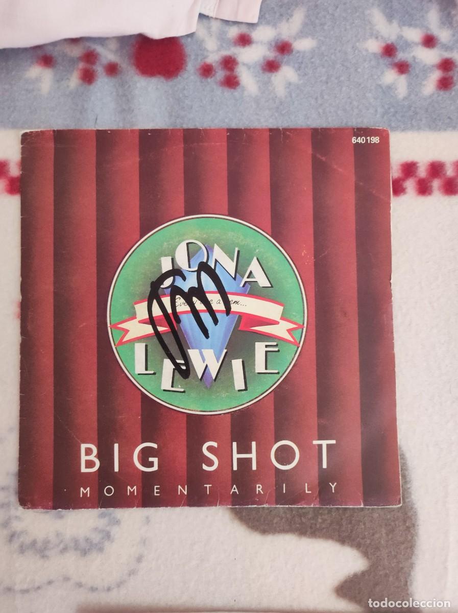 Discos de vinilo: Jona lewie - big shot (single 7&rdquo; 1982 - edici&oacute;n stiff records 640 198)