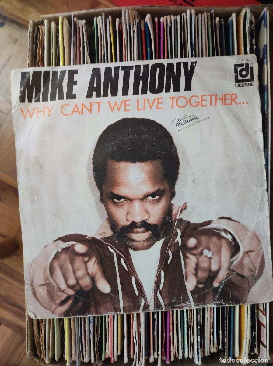 Discos de vinilo: Mike anthony - why can't we live together (single 7&rdquo; 1977 - edici&oacute;n deesse dpx 782)