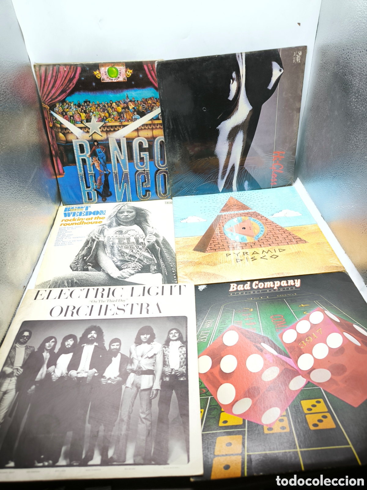 Disques de vinyle: 38 LPs m&uacute;sica pop internacional a&ntilde;os 70/80/90