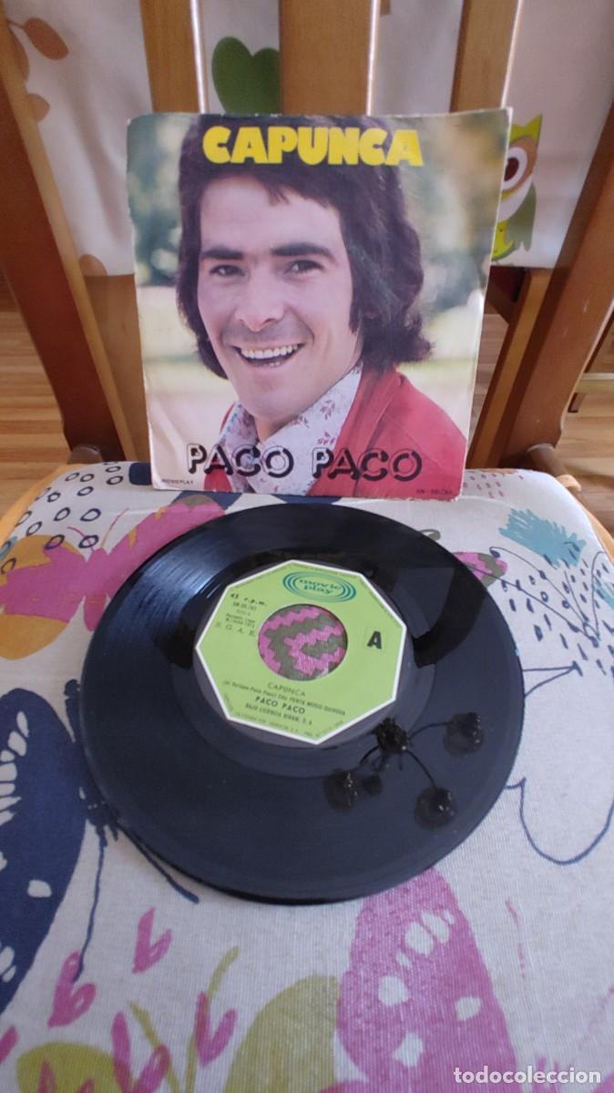 Discos de vinilo: PACO PACO-SINGLE CAPUNCA