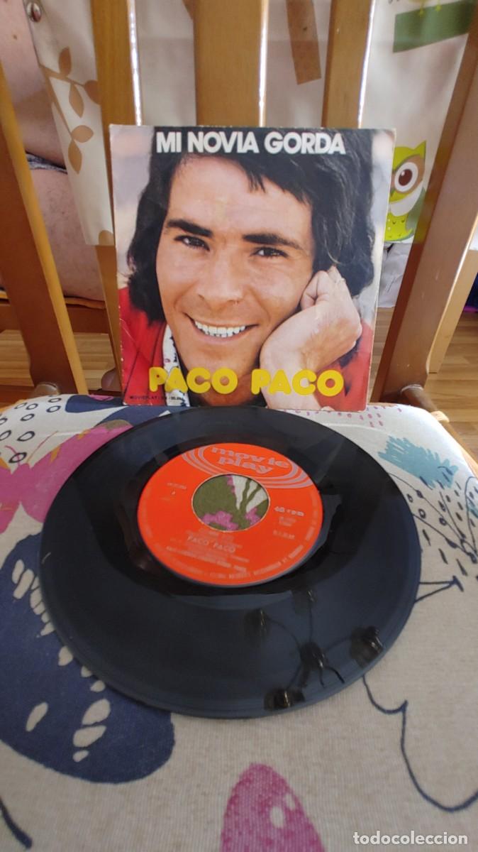 Discos de vinilo: PACO PACO-SINGLE MI NOVIA GORDA