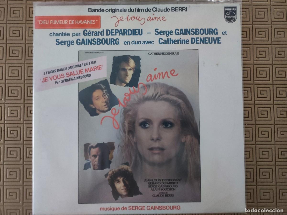 Vinyl-Schallplatten: Serge gainsbourg - je vous aime (lp 1980 - edici&oacute;n philips 6313 123)