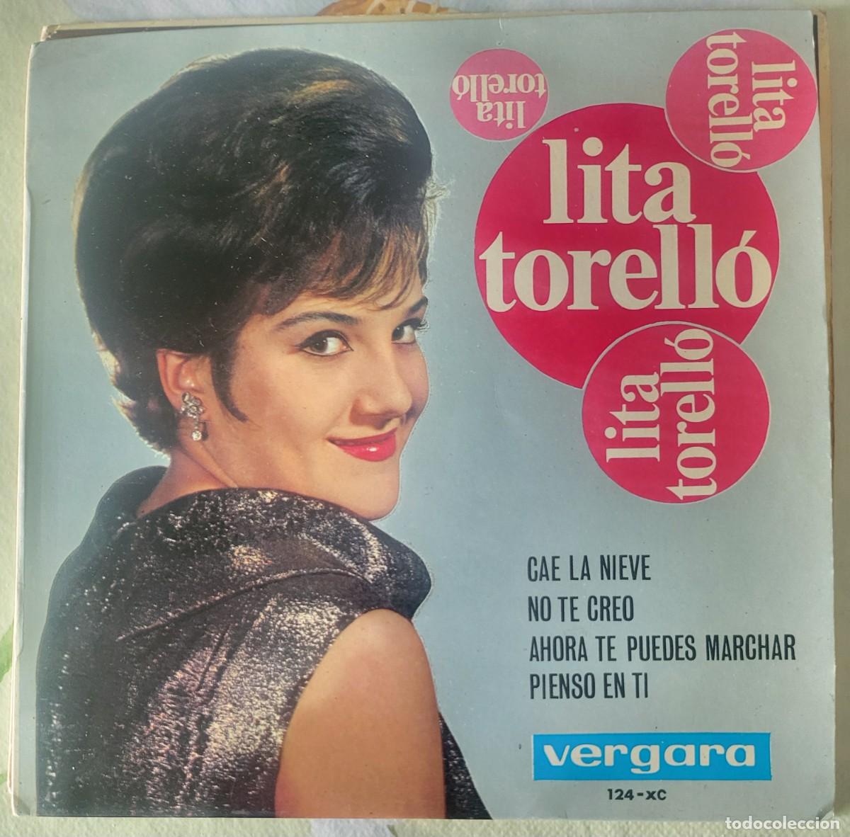 Discos de vinilo: Lita Torello Ep sello Vergara editado en Espa&ntilde;a a&ntilde;o 1964...