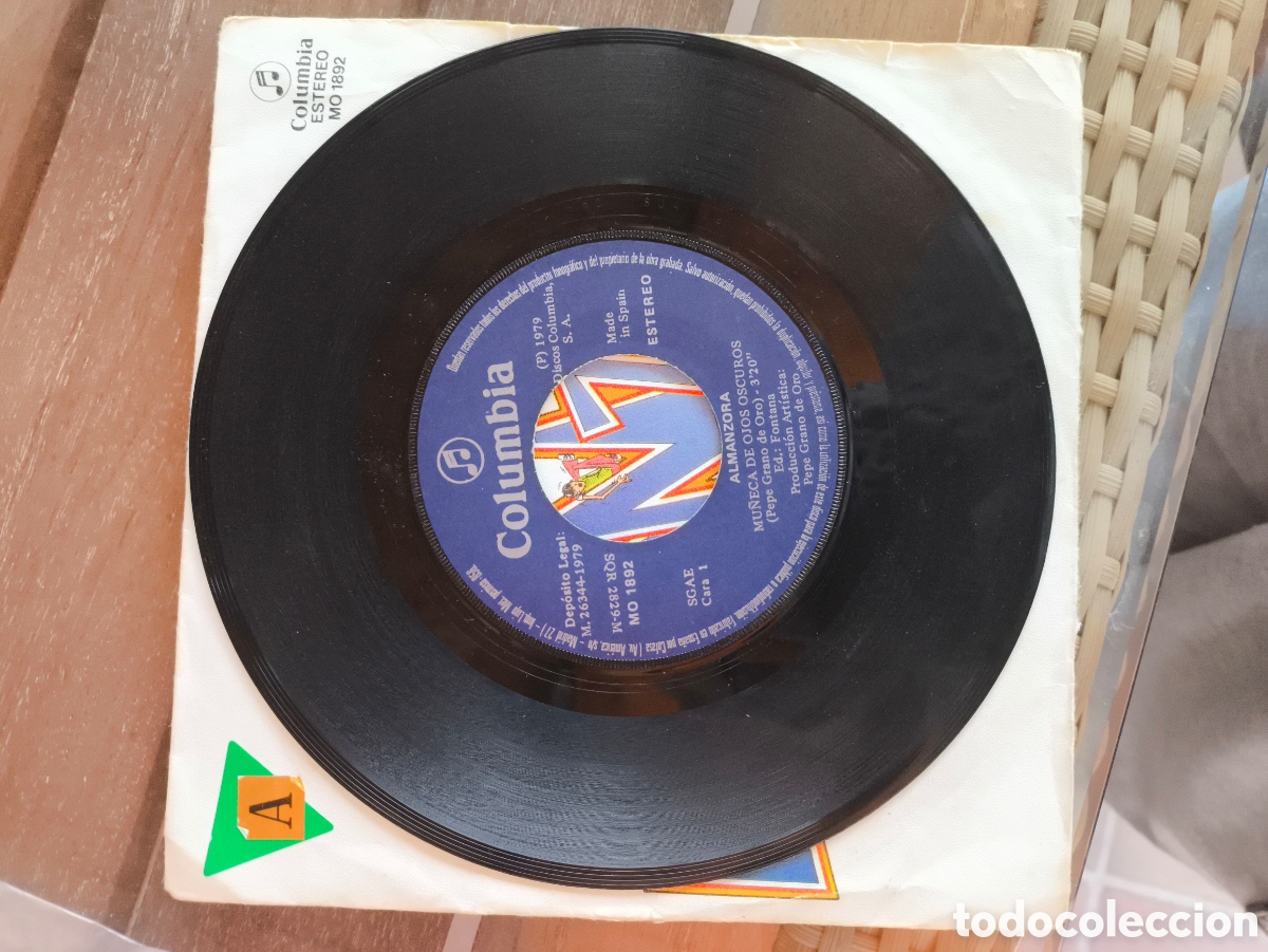 Discos de vinilo: Single de Almanzora.lote.A.n.9 - Foto 3