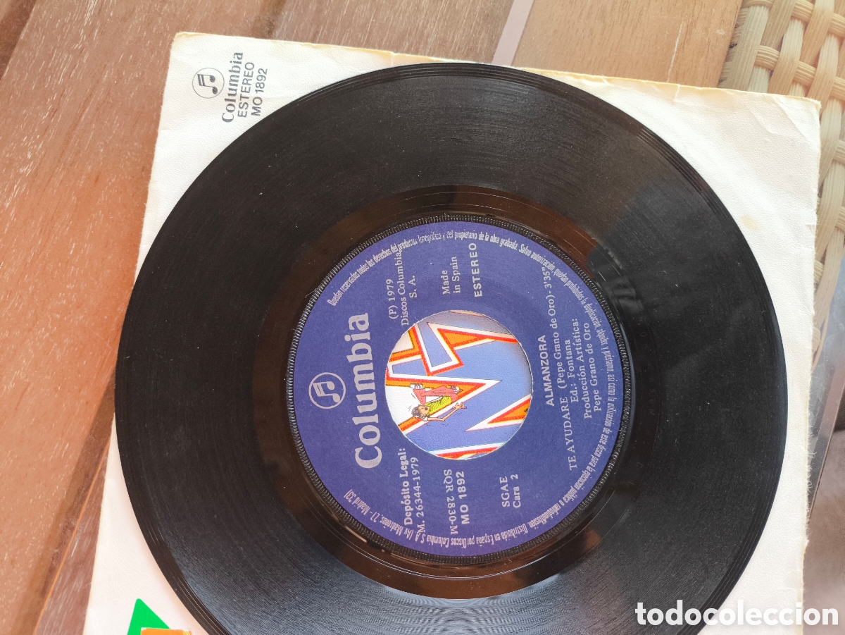 Discos de vinilo: Single de Almanzora.lote.A.n.9 - Foto 4