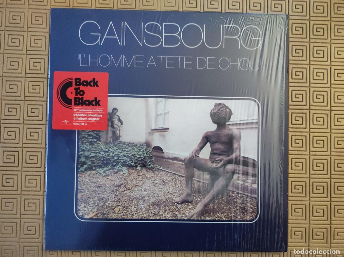 Discos de vinilo: Serge gainsbourg - l'homme &agrave; t&ecirc;te de chou (lp 2015 - mercury 530 855-3) - Como nuevo